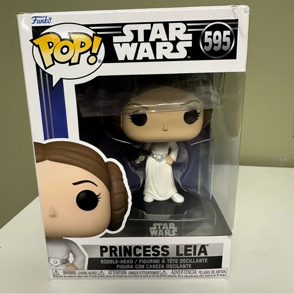 Funko Pop! Princess Leia Vinyl Figure 595 Episode 4 A New Hope - Picture 2 of 8